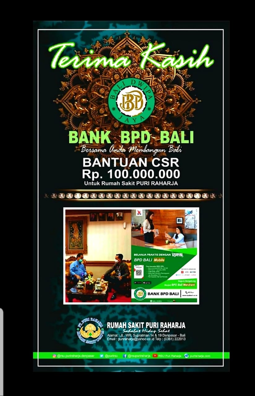 Terima Kasih Bank BPD Bali Atas Bantuan CSR