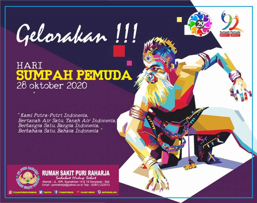 Gelorakan Hari Sumpah Pemuda 28 Oktober 2020 
